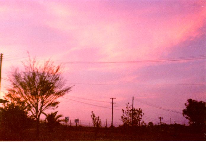 cirrostratus cirrostratus_cloud : Schofields, NSW   2 January 1990