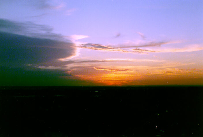 sunset sunset_pictures : Coogee, NSW   4 March 1990