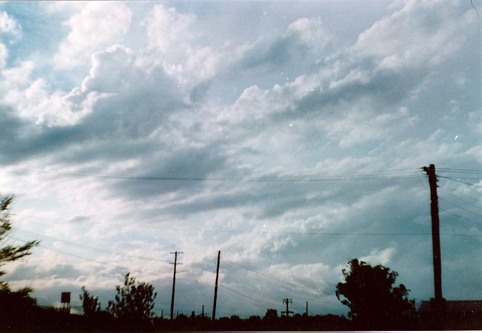 altocumulus altocumulus_cloud : Schofields, NSW   6 March 1990