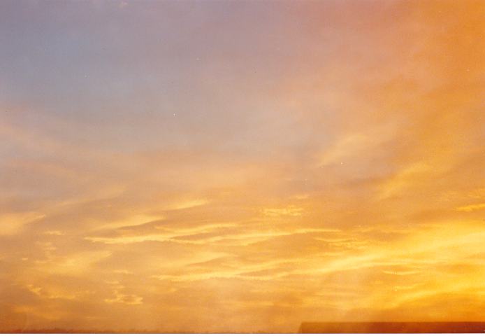 altostratus altostratus_cloud : Schofields, NSW   14 April 1990