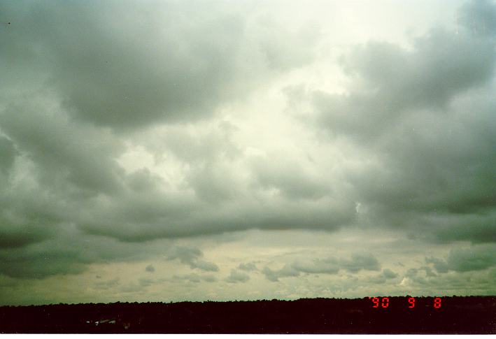 stratocumulus stratocumulus_cloud : Schofields, NSW   8 September 1990