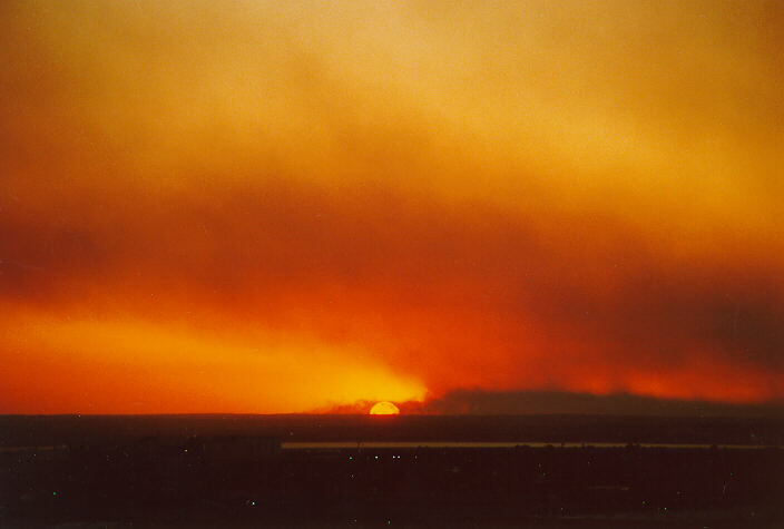 sunset sunset_pictures : Coogee, NSW   14 December 1990