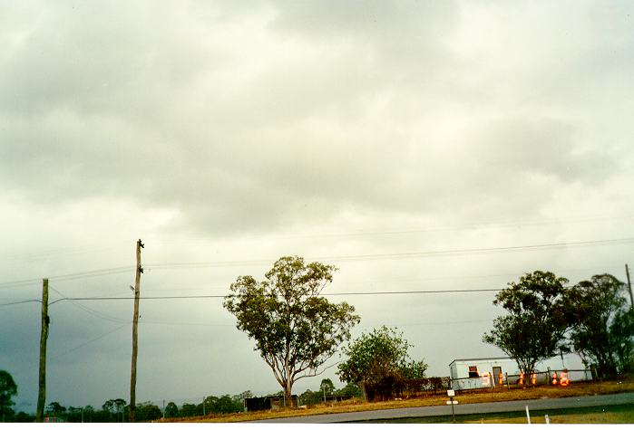 stratocumulus stratocumulus_cloud : Schofields, NSW   16 November 1991