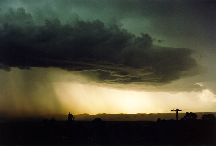 raincascade precipitation_cascade : Riverstone, NSW   19 November 1993