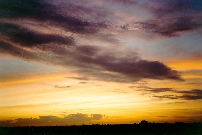 sunrise sunrise_pictures : Schofields, NSW   11 February 1994