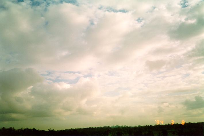 stratocumulus stratocumulus_cloud : Schofields, NSW   8 March 1994