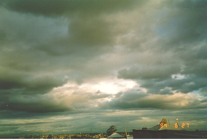 stratocumulus stratocumulus_cloud : Schofields, NSW   27 June 1994