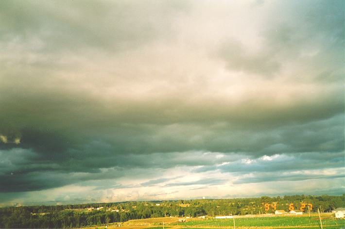 stratocumulus stratocumulus_cloud : Schofields, NSW   27 June 1994