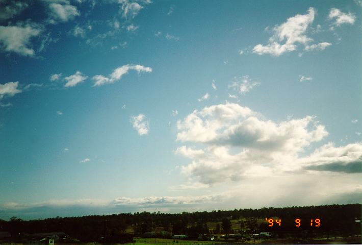 stratocumulus stratocumulus_cloud : Schofields, NSW   19 September 1994