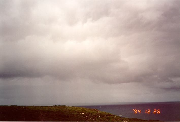 raincascade precipitation_cascade : Schofields, NSW   26 December 1994