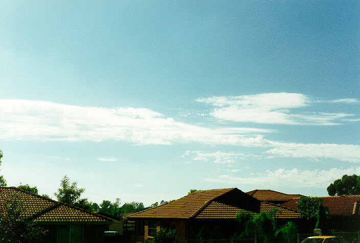 altocumulus castellanus : Oakhurst, NSW   29 January 1995