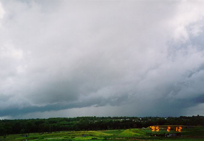 raincascade precipitation_cascade : Schofields, NSW   12 February 1995