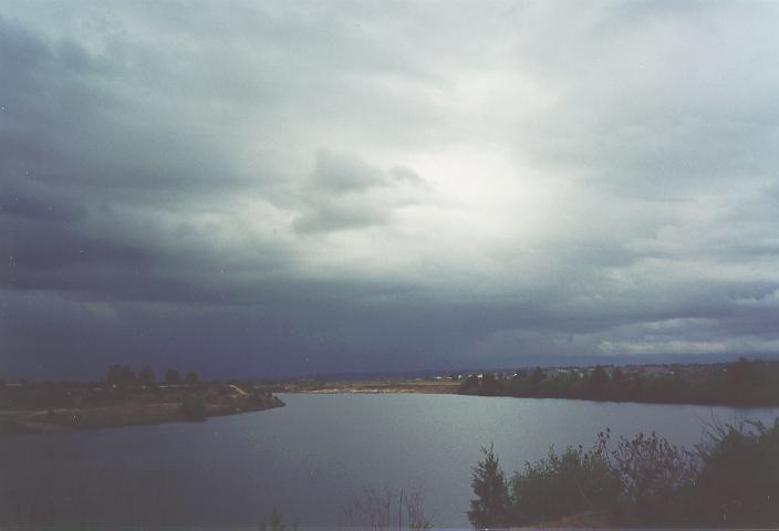 cumulonimbus thunderstorm_base : Freemans Reach, NSW   24 September 1995