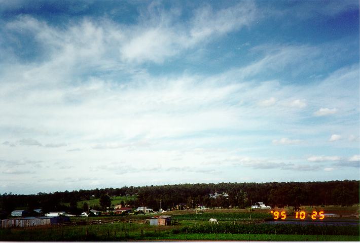 cirrostratus cirrostratus_cloud : Schofields, NSW   25 October 1995