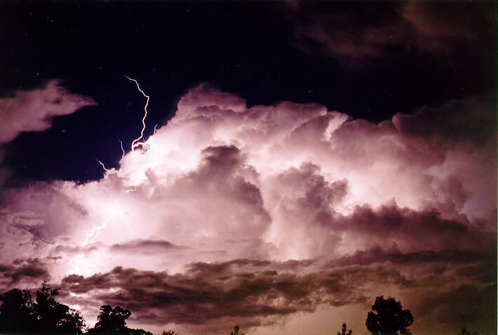 lightning lightning_bolts : Oakhurst, NSW   5 November 1995