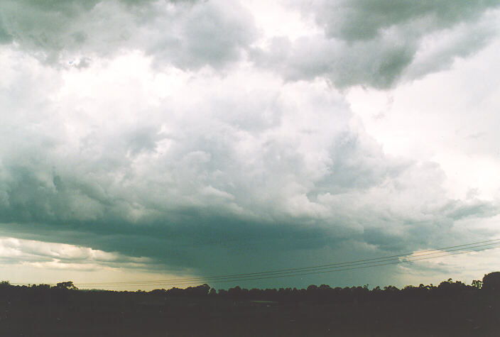 raincascade precipitation_cascade : Luddenham, NSW   18 November 1995