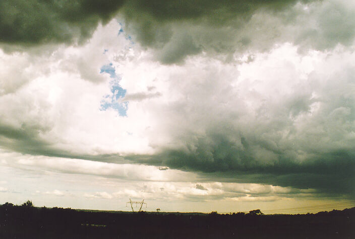 thunderstorm cumulonimbus_calvus : Castlereagh, NSW   18 November 1995