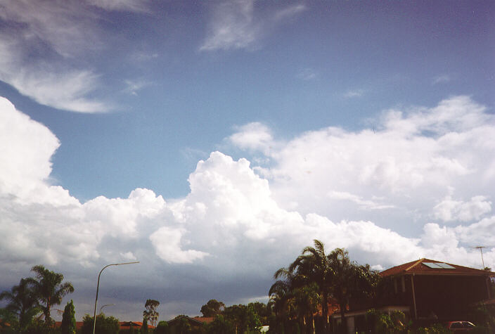 cirrus cirrus_cloud : Oakhurst, NSW   18 November 1995