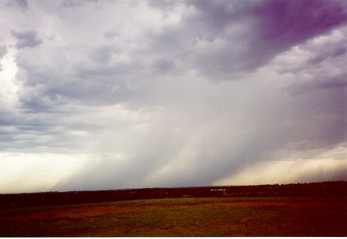 raincascade precipitation_cascade : Rooty Hill, NSW   28 November 1995