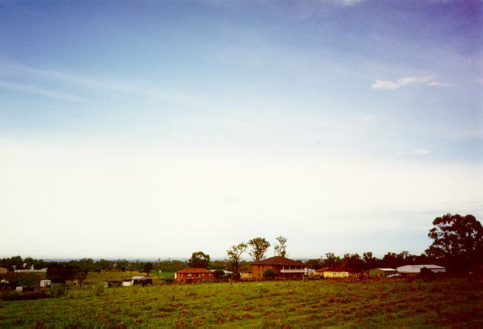 cirrostratus cirrostratus_cloud : Schofields, NSW   30 November 1995