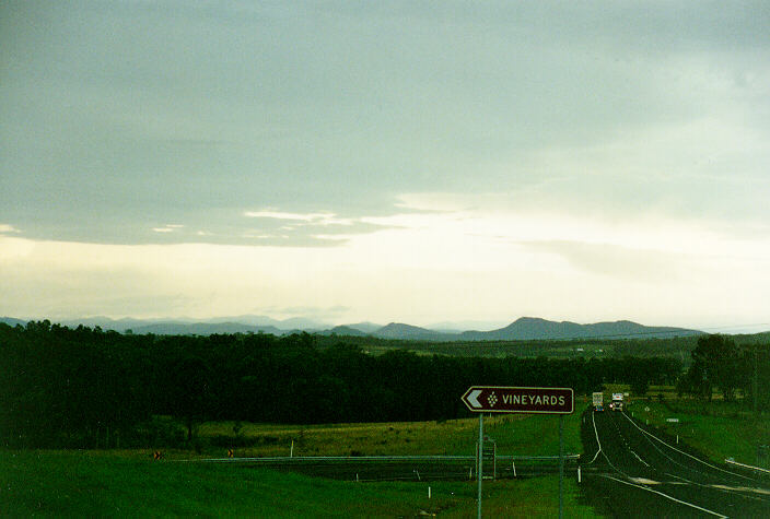 altostratus altostratus_cloud : Maitland, NSW   10 December 1995