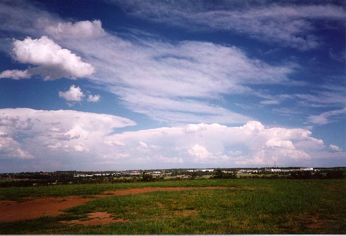 overshoot overshooting_top : Rooty Hill, NSW   18 December 1995