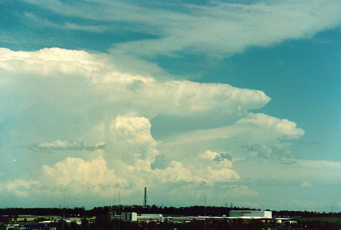 overshoot overshooting_top : Rooty Hill, NSW   18 December 1995