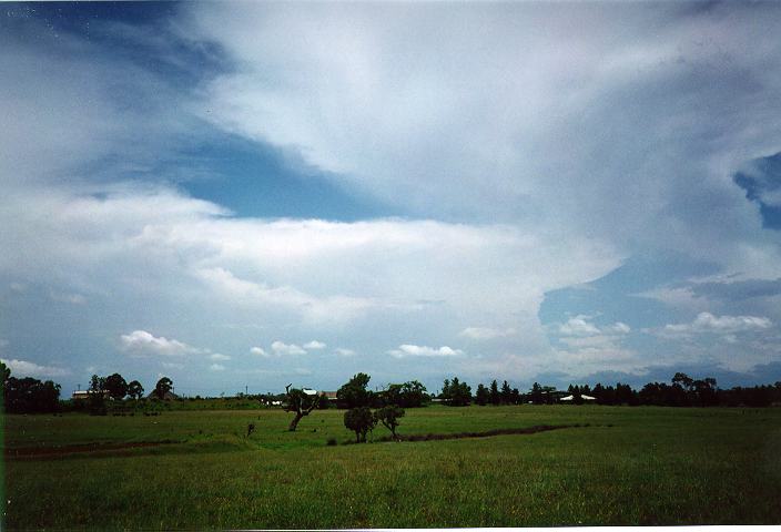 thunderstorm cumulonimbus_incus : Erskine Park, NSW   27 December 1995