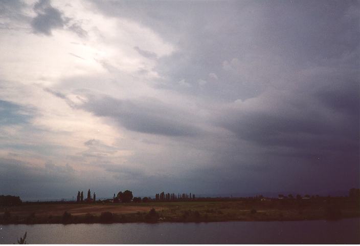 altostratus altostratus_cloud : Freemans Reach, NSW   31 December 1995