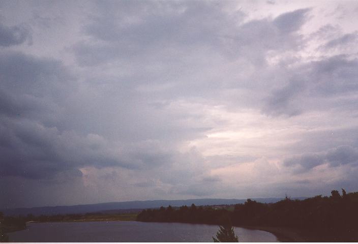 altostratus altostratus_cloud : Freemans Reach, NSW   31 December 1995