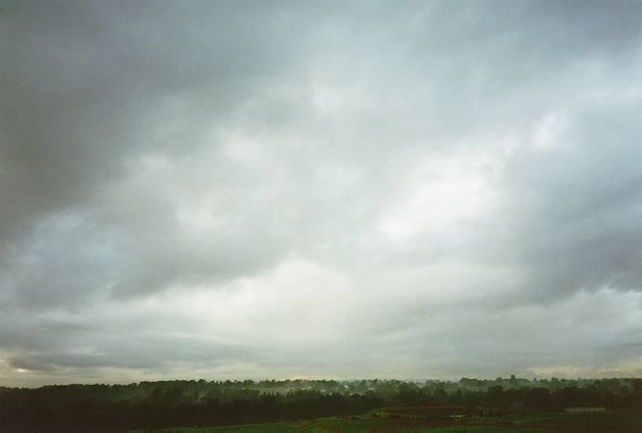 raincascade precipitation_cascade : Schofields, NSW   11 June 1996