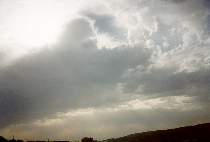 altocumulus castellanus : Malta   22 August 1996