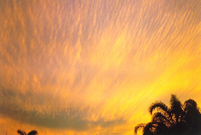 sunset sunset_pictures : Oakhurst, NSW   10 October 1996