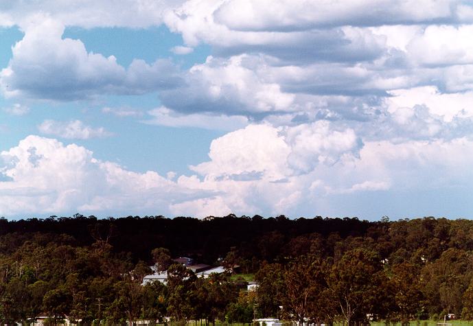 thunderstorm cumulonimbus_incus : Schofields, NSW   9 November 1996