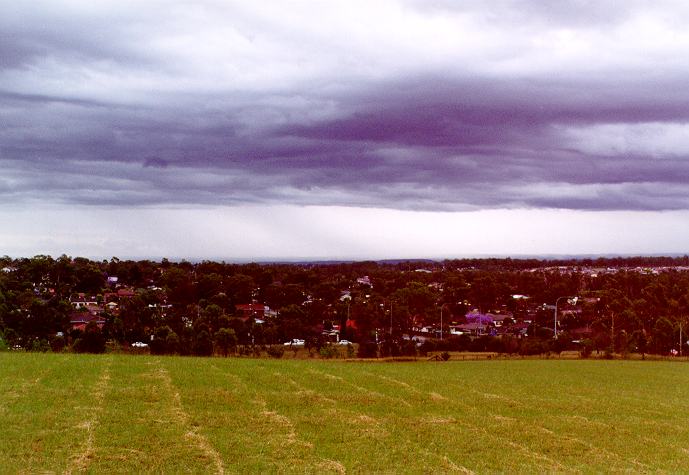 stratocumulus stratocumulus_cloud : Rooty Hill, NSW   17 November 1996