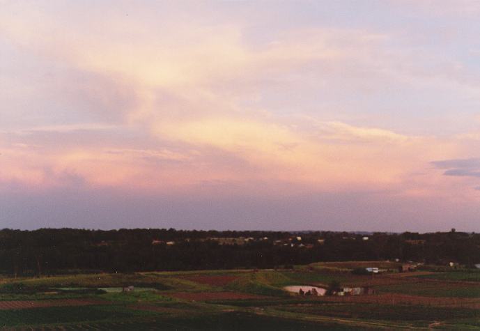 altostratus altostratus_cloud : Schofields, NSW   2 December 1996