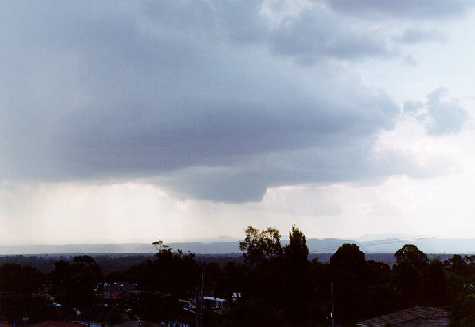 cumulonimbus thunderstorm_base : Riverstone, NSW   4 December 1996