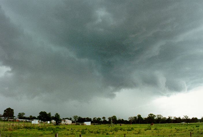 raincascade precipitation_cascade : Richmond, NSW   7 December 1996