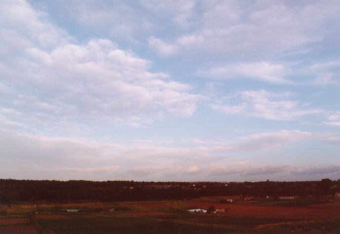 stratus stratus_cloud : Schofields, NSW   10 December 1996