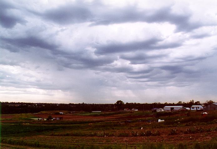 altocumulus castellanus : Schofields, NSW   23 December 1996