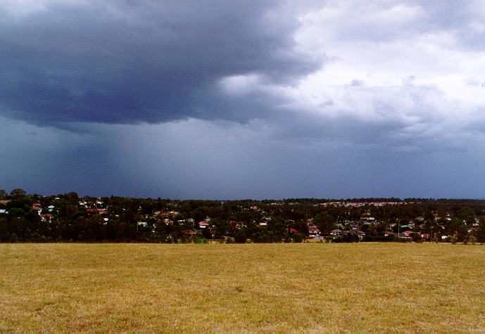 raincascade precipitation_cascade : Rooty Hill, NSW   7 January 1997