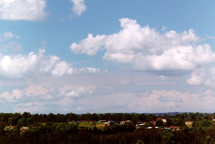 cumulus mediocris : Schofields, NSW   23 March 1997