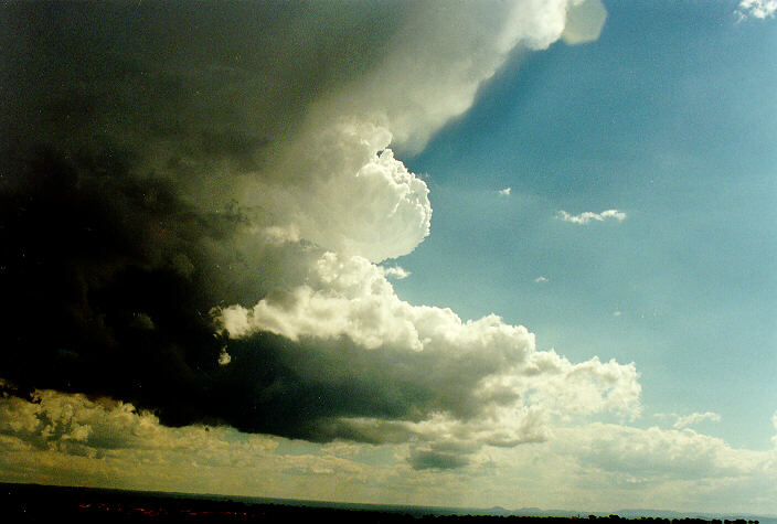 thunderstorm cumulonimbus_calvus : Rooty Hill, NSW   23 March 1997