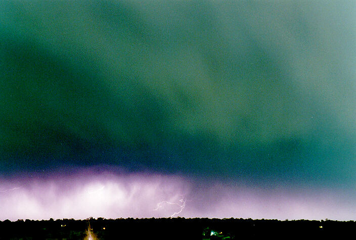 lightning lightning_bolts : Schofields, NSW   24 April 1997