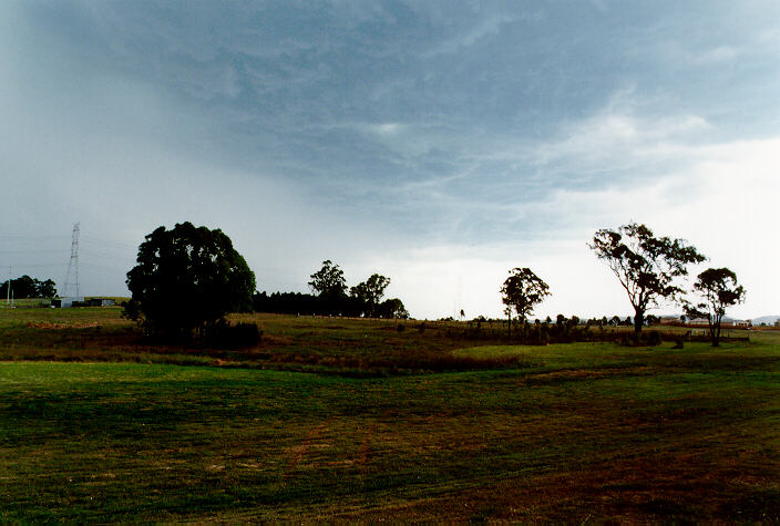 cumulonimbus thunderstorm_base : Glenmore Park, NSW   27 October 1997