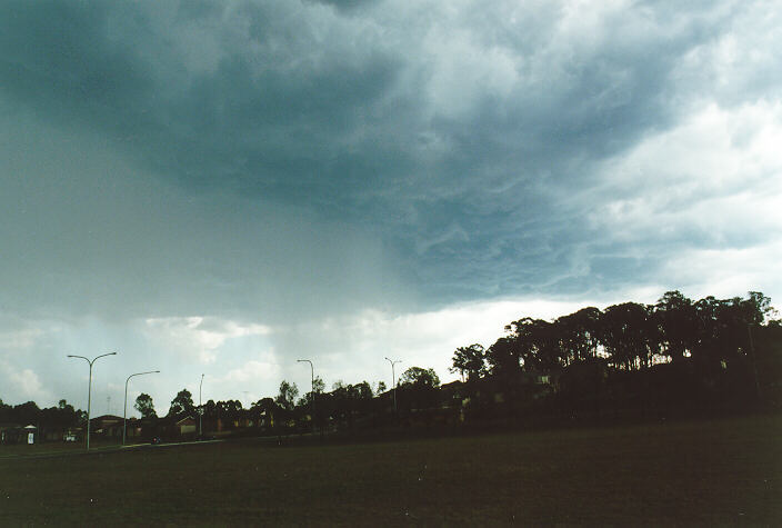 cumulonimbus thunderstorm_base : Glenmore Park, NSW   27 October 1997