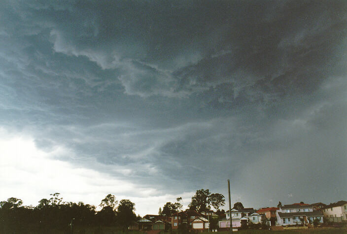 raincascade precipitation_cascade : Glenmore Park, NSW   27 October 1997