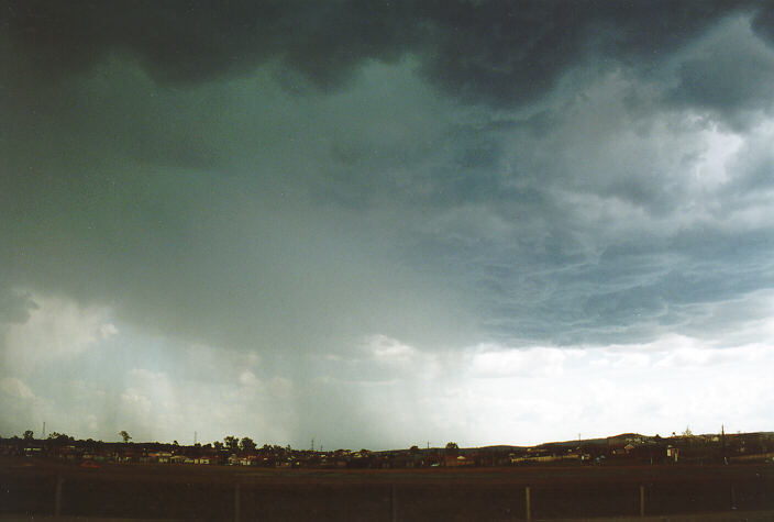 raincascade precipitation_cascade : Glenmore Park, NSW   27 October 1997