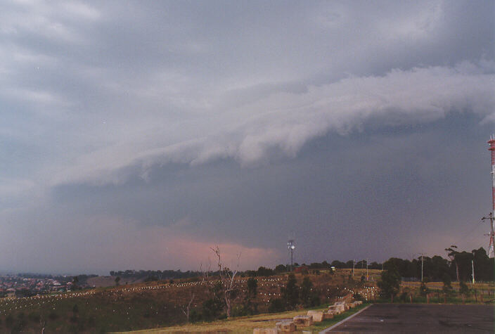 cumulonimbus thunderstorm_base : Horsley Park, NSW   26 November 1997