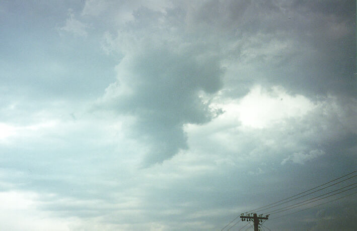 cumulonimbus thunderstorm_base :    26 November 1997